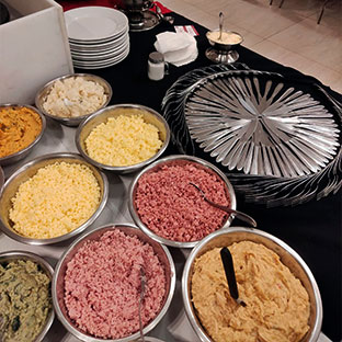Buffet de Crepe Cêlêbrê La France