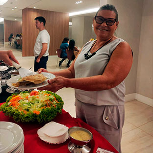 Buffet de Crepe Cêlêbrê La France